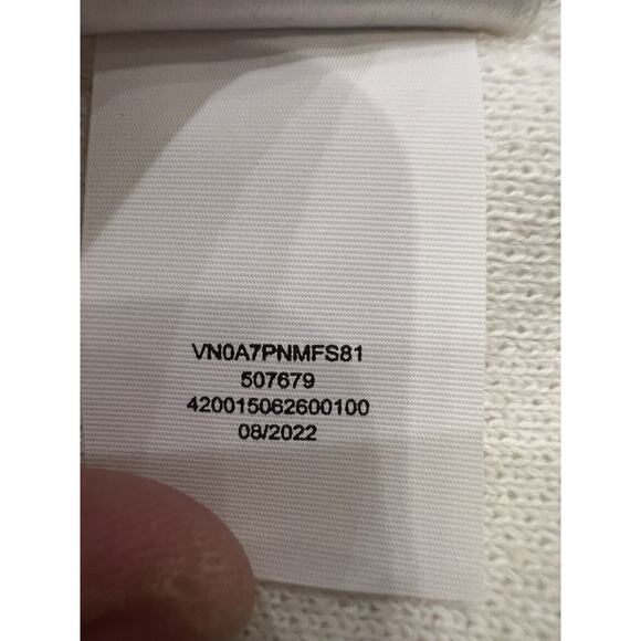 Vintage Vans Womens Cream Embroidered Floral Cardigan Button Up Sweater Size M/L - Picture 9 of 11